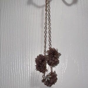 a new day Floral Necklace in Brown